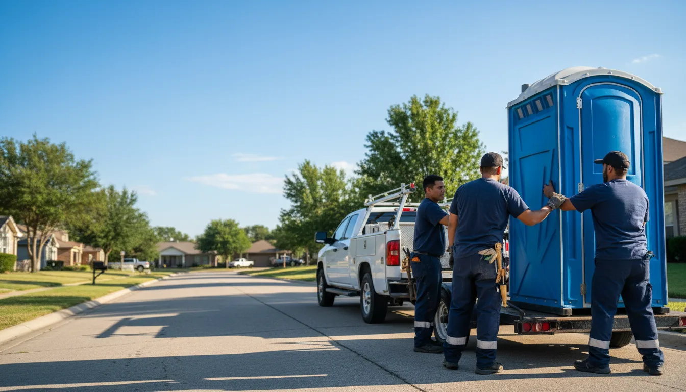 Portable Toilet Rental in Helotes, TX near me